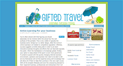 Desktop Screenshot of giftedtravel.com
